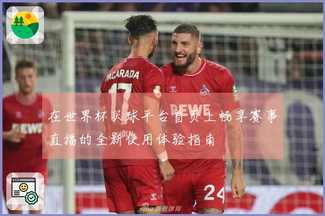 在世界杯买球平台首页上畅享赛事直播的全新使用体验指南